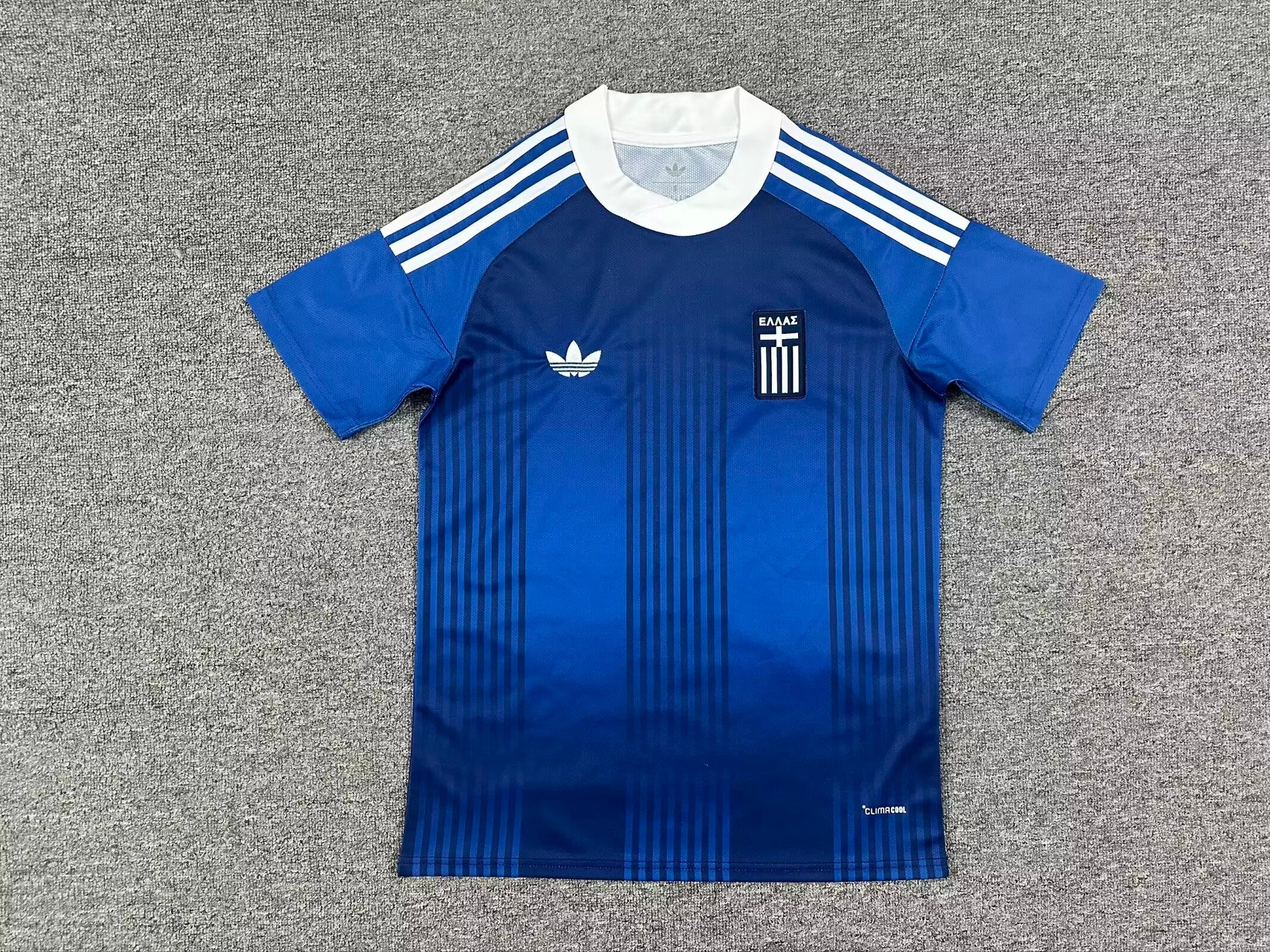 Greece Blue Football Jersey Classic Edition