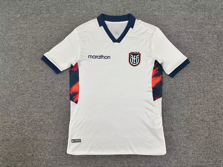 Ecuador White Football Jersey Away Edition