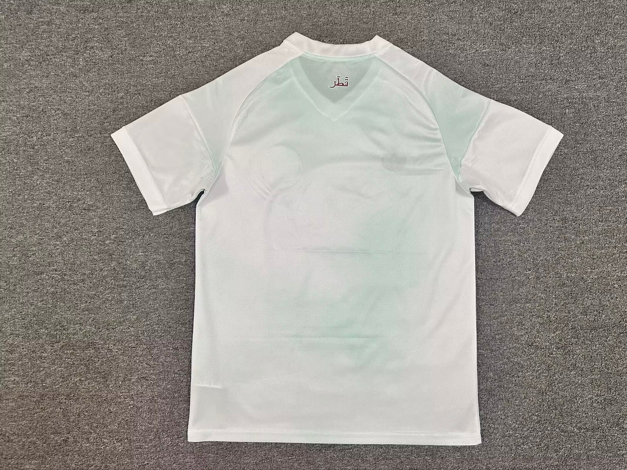 Qatar White Football Jersey Classic Edition