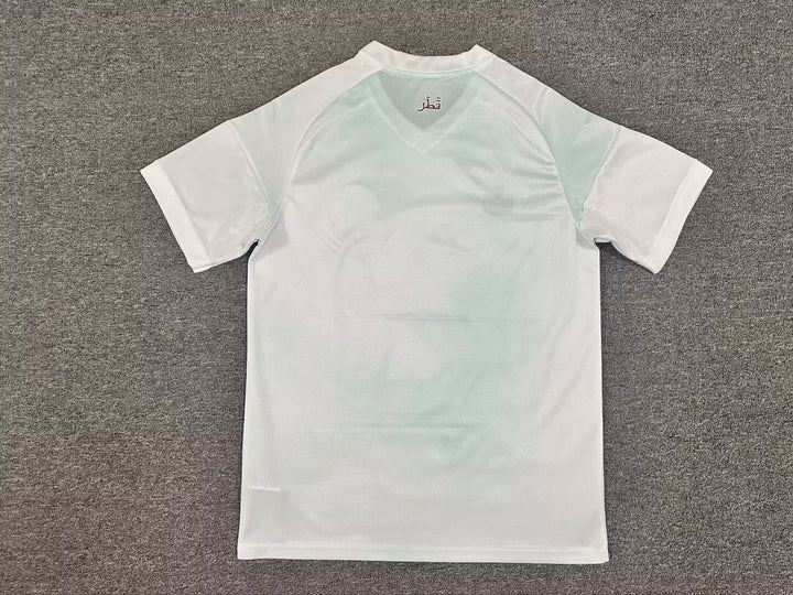 Qatar White Football Jersey Classic Edition