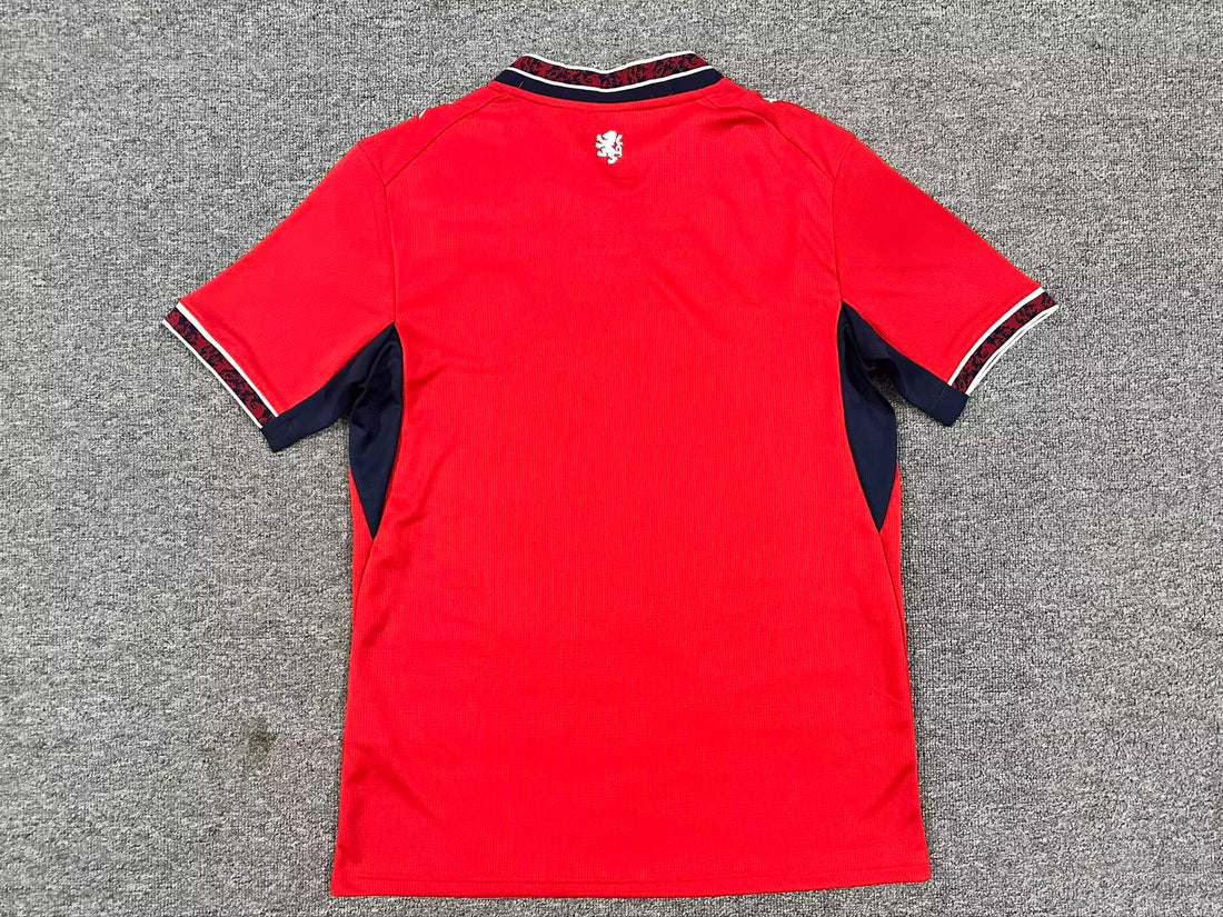 Czech Republic Red Home Football Jersey