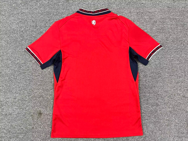 Czech Republic Red Home Football Jersey