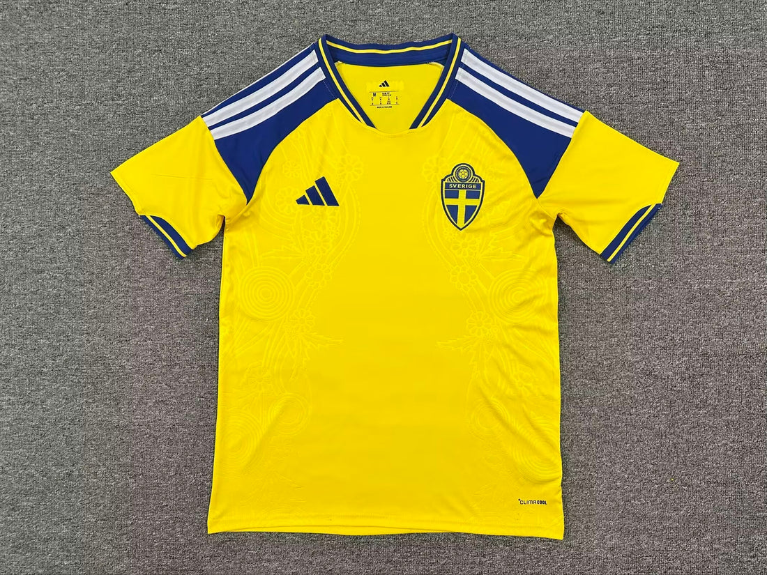 Sweden Yellow Home Football Jersey