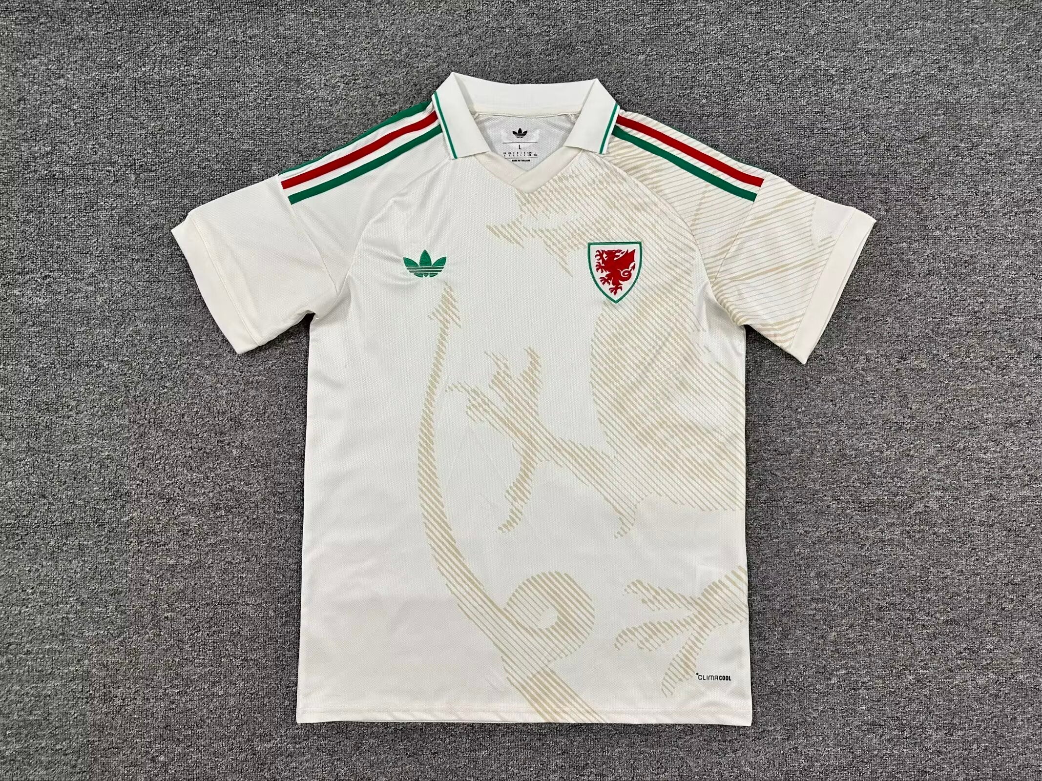 Wales White Special Edition Football Jersey
