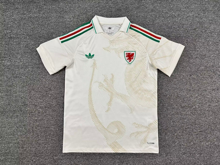 Wales White Special Edition Football Jersey