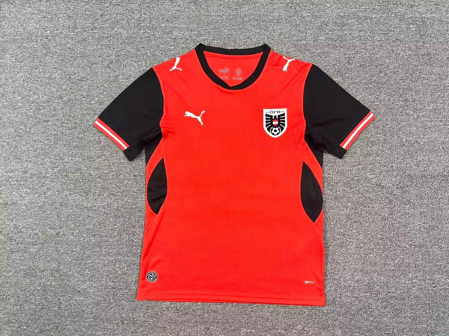 Austria Red Home Football Jersey