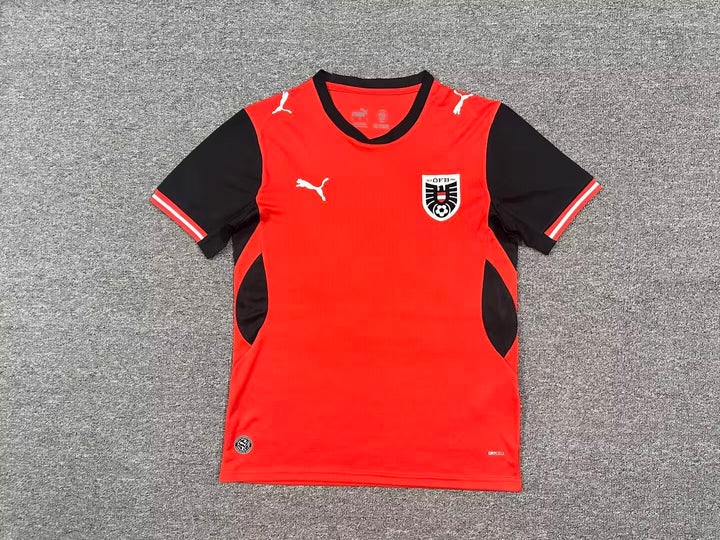 Austria Red Home Football Jersey