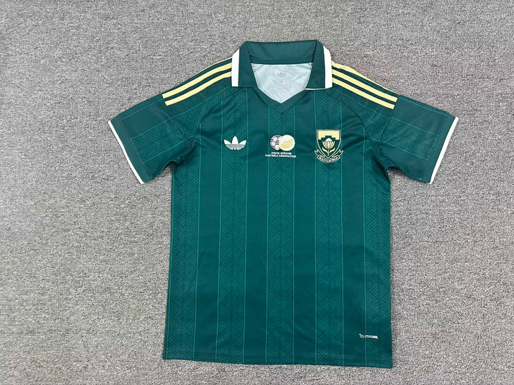 South Africa Green Football Jersey Classic Style