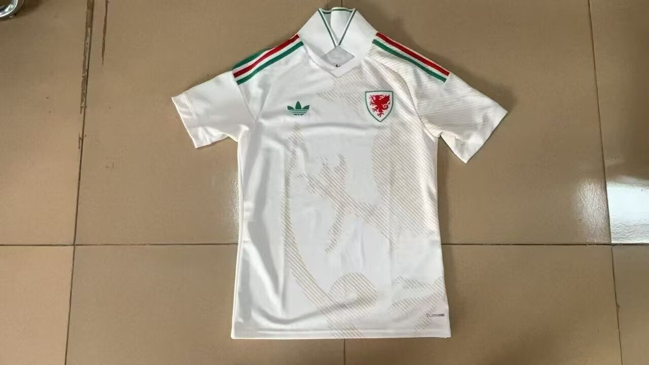 Wales White Special Edition Football Jersey
