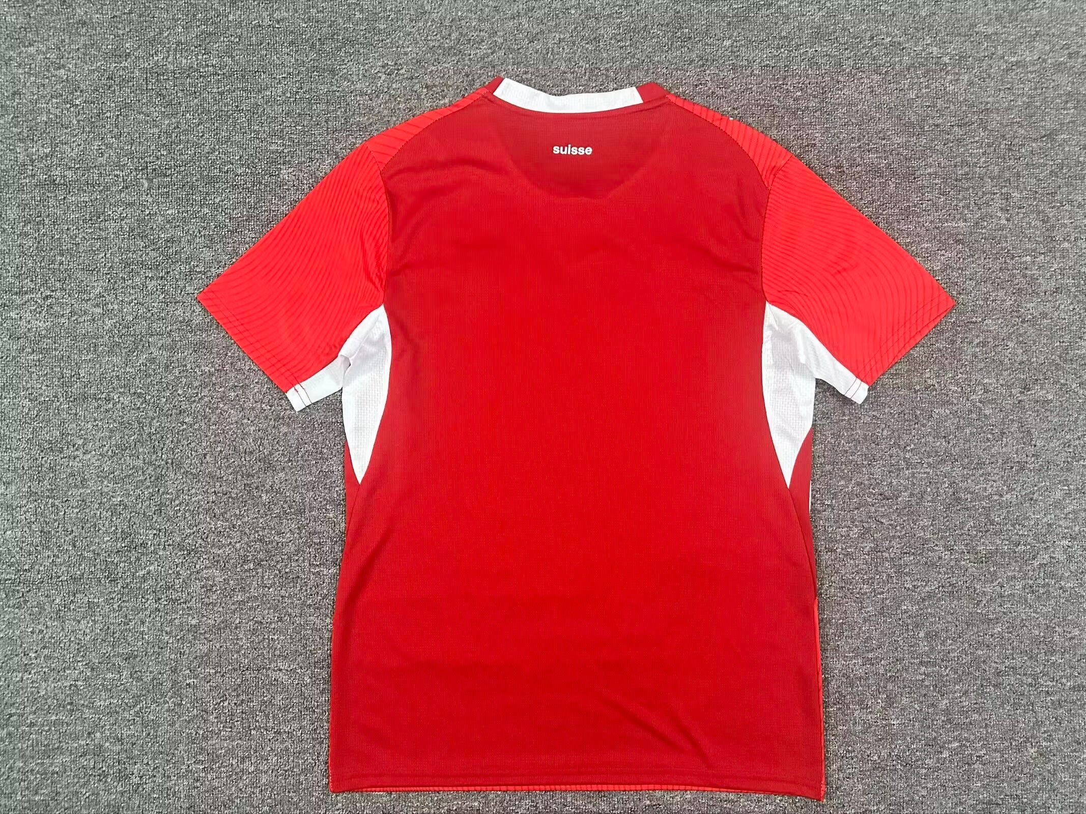 Switzerland Red Home Football Jersey