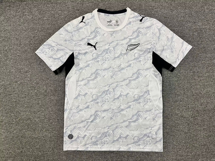 New Zealand White Away Football Jersey