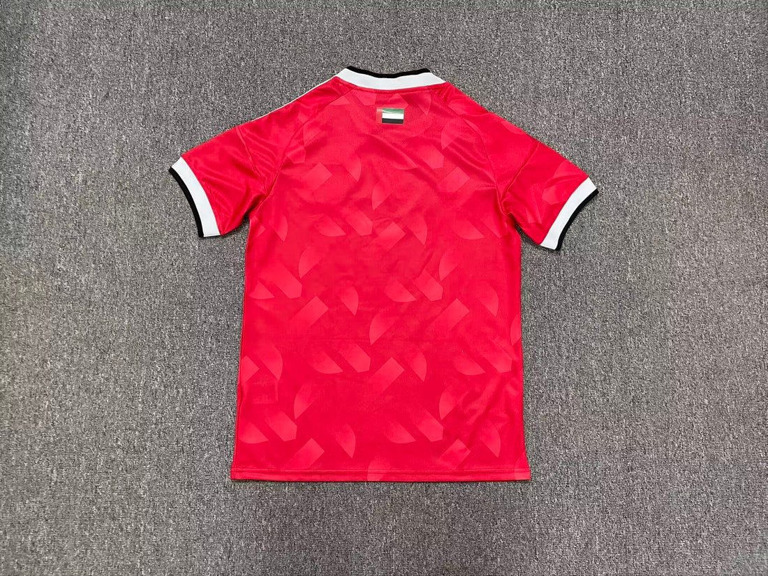UAE FA Red Football Jersey Adidas Style