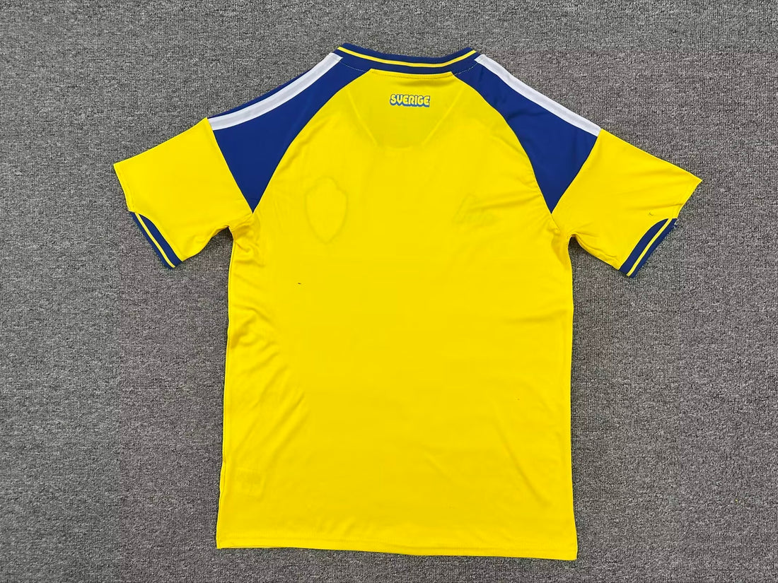 Sweden Yellow Home Football Jersey