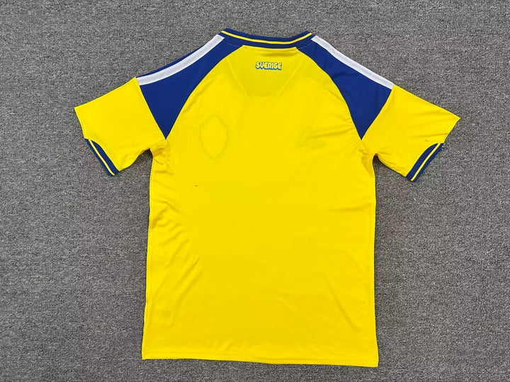 Sweden Yellow Home Football Jersey