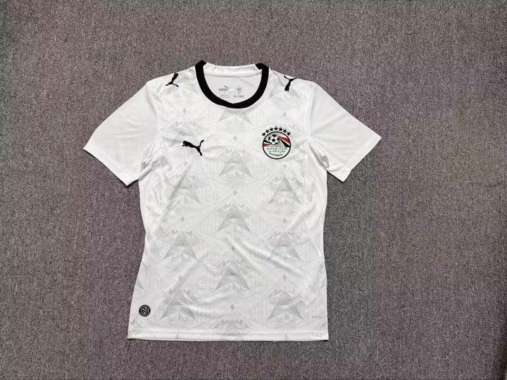 Egypt White Football Jersey Away Edition