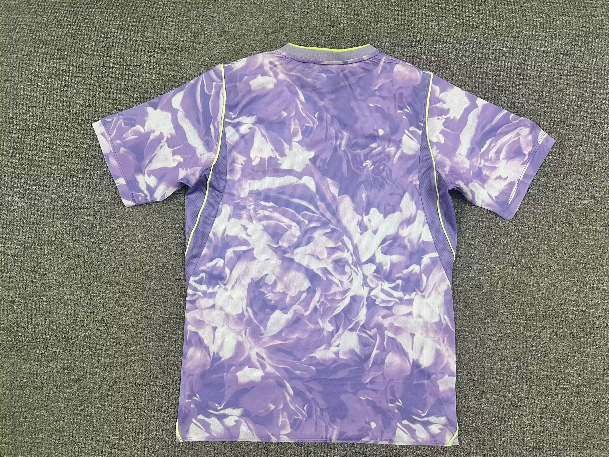 Korea Purple Football Jersey Floral Edition