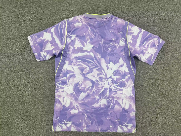 Korea Purple Football Jersey Floral Edition